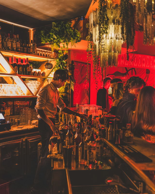 The bar
